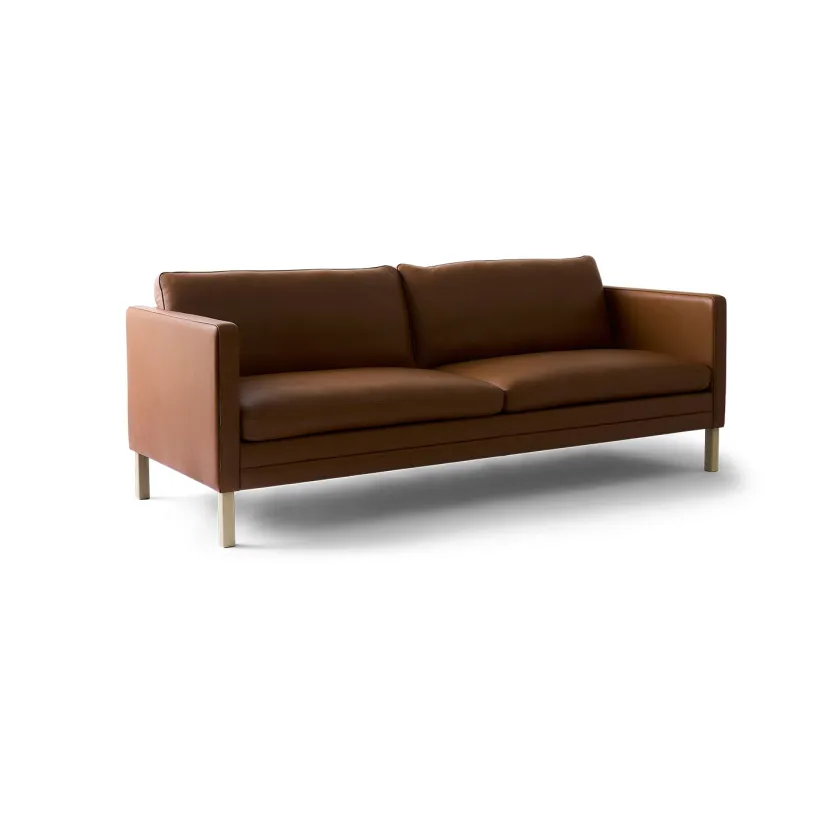 Mogens Hansen MH276 3 pers. sofa i Baltique anilinlæder fra> Sofaer