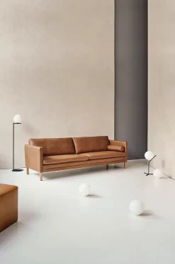 Mogens Hansen MH2614/MH2615 sofa, Frej læder fra><noscript><img width=