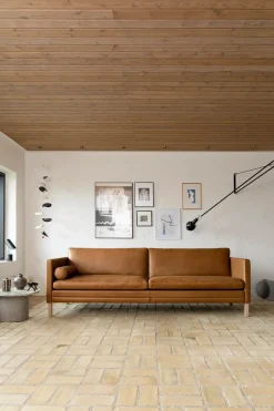 Mogens Hansen MH2614/MH2615 sofa, Frej læder fra><noscript><img width=