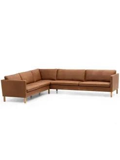 Mogens Hansen MH2614/MH2615 sofa, Frej læder fra><noscript><img width=