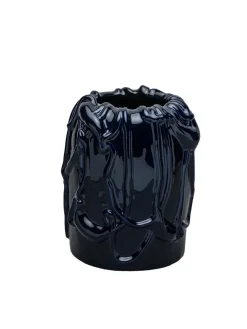 raawii Michael Kvium Jam Vase, deep cobalt fra> Gaver Til Ham|Vaser