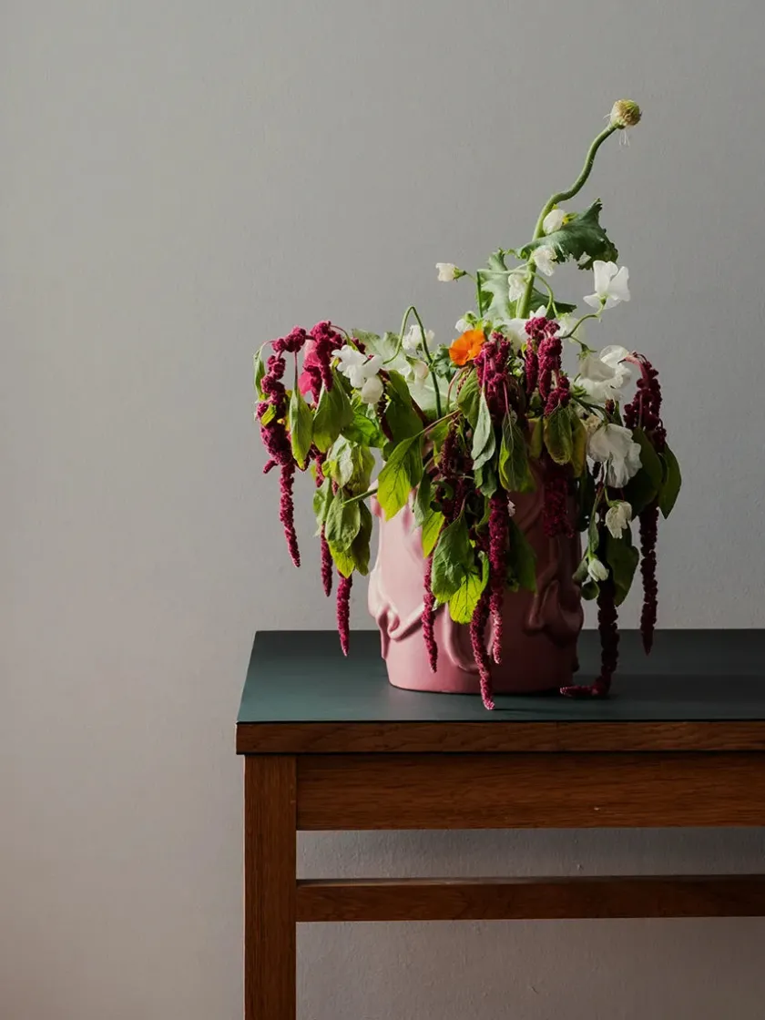 raawii Michael Kvium Jam Vase, juniper fra> Gaver Til Ham|Vaser