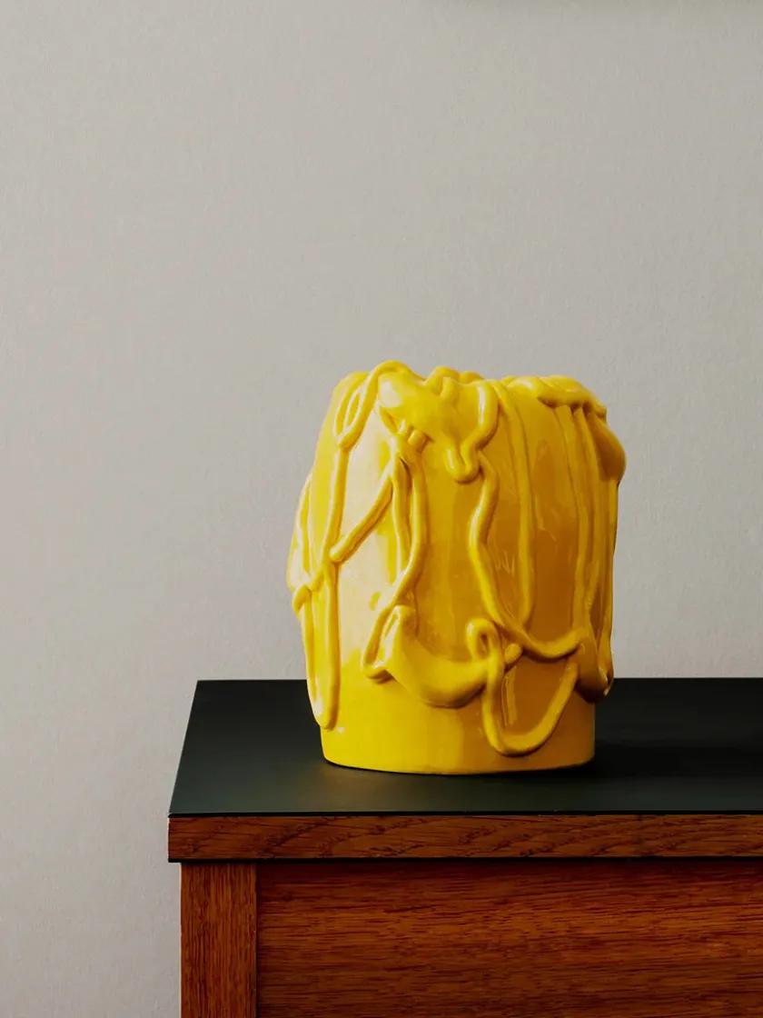 raawii Michael Kvium Jam Vase, juniper fra> Gaver Til Ham|Vaser