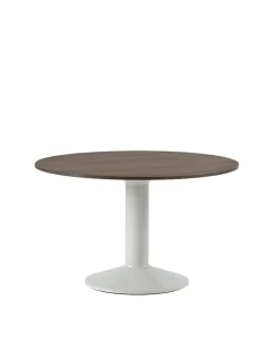 Muuto Midst Table Ø 120 cm, dark oiled oak fra> Spiseborde