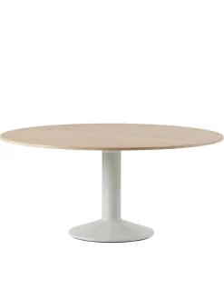 Muuto Midst Table Ø 160 cm, oiled oak fra> Spiseborde