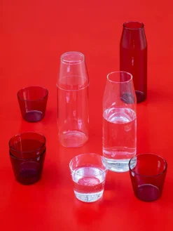 Nine Milk, set of 1 carafe + 2 glasses, clear fra><noscript><img width=