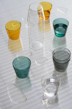 Nine Milk, set of 1 carafe + 2 glasses, grey fra><noscript><img width=