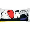 Poulin Design Miro Femme Aux 3 Cheveux Oiseaux Constellations Pude fra> Puder Og Plaider|Puder