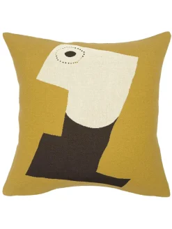 Poulin Design Miro Painting (Portrait) pude fra> Puder Og Plaider|Puder