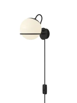 Astep Model 237/1 Væglampe m. kontakt fra><noscript><img width=