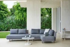 Cane-line Moments 2 pers. Sofa højre inkl. hynder fra> Udendørs Loungemøbler
