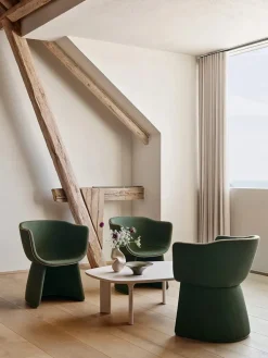 Fritz Hansen Monolit Lounge Chair m. Keder fra><noscript><img width=