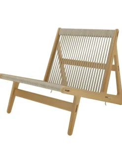 GUBI MR01 Initial lounge stol fra> Lænestole