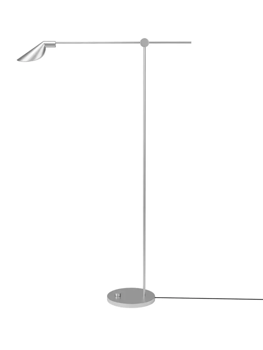 Fritz Hansen MS011 Gulvlampe, sort PVD fra> Gulvlamper|Spots