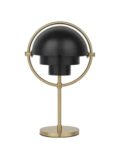 GUBI Multi-Lite Portable Bordlampe, messing/sort fra> Portable Lamper|Spots