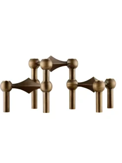 STOFF Nagel Nagel Lysestage, krom fra><noscript><img width=