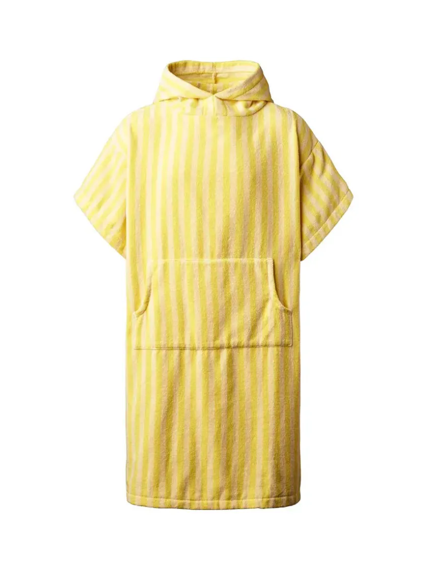 Bongusta Naram Hoodie, pristine & neon yellow fra> Tøj|Badeværelsestekstiler