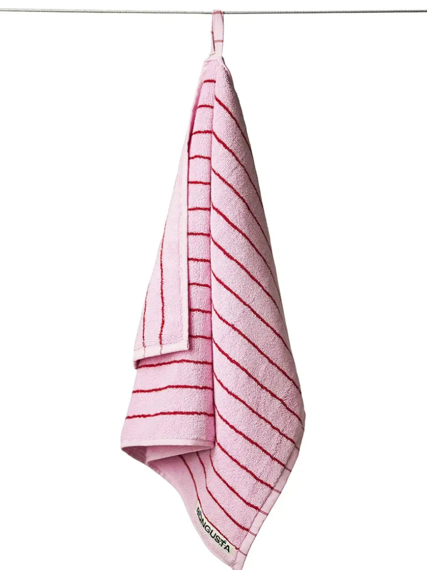 Bongusta Naram towel - Baby pink & Ski patrol fra> Gaver Til Hende|Badeværelsestekstiler