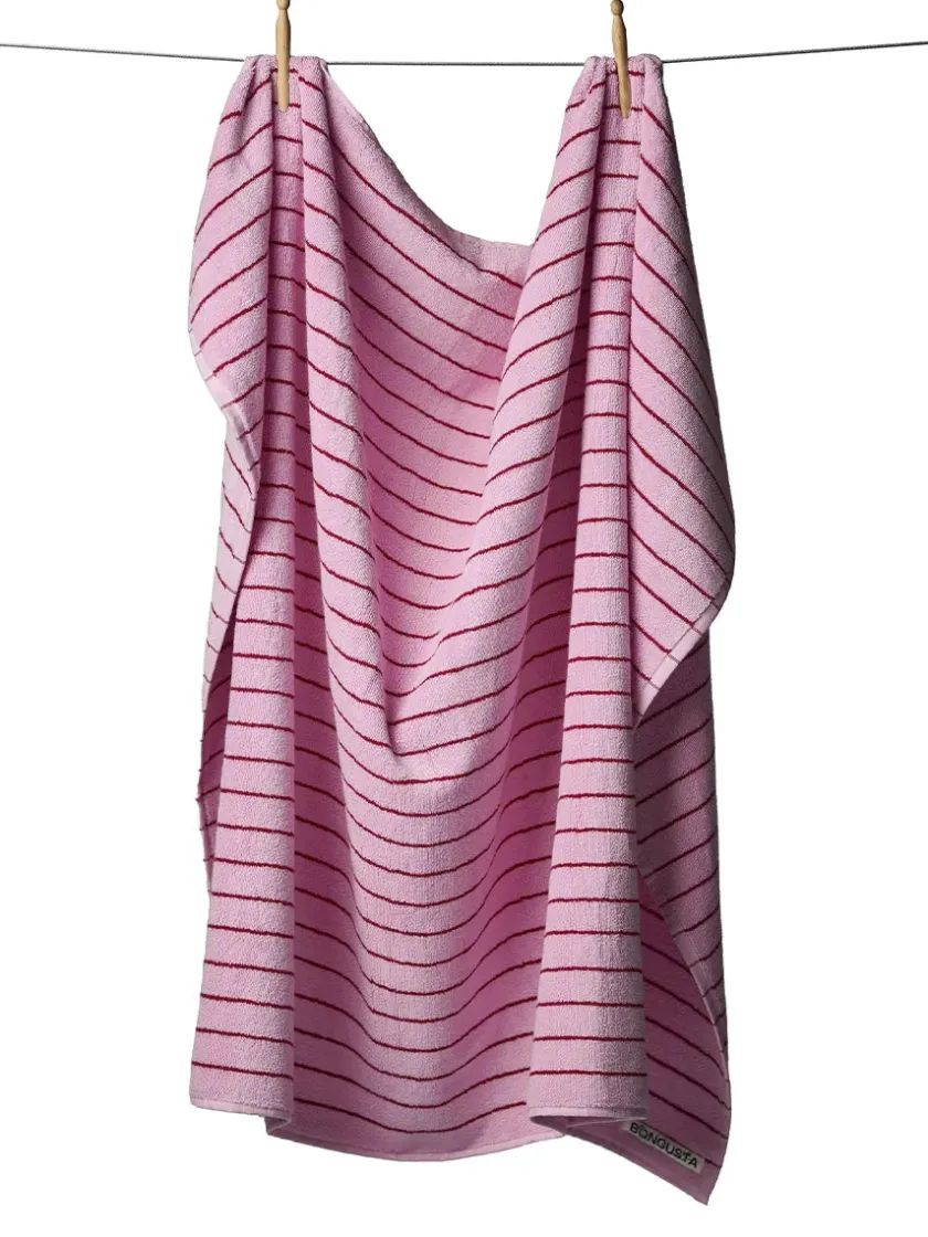 Bongusta Naram towel - Baby pink & Ski patrol fra> Gaver Til Hende|Badeværelsestekstiler