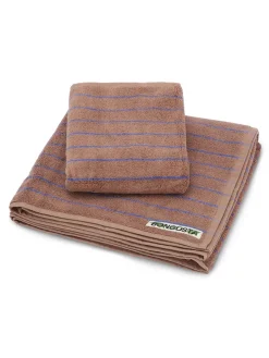 Bongusta Naram towel - Baby pink & Ski patrol fra><noscript><img width=