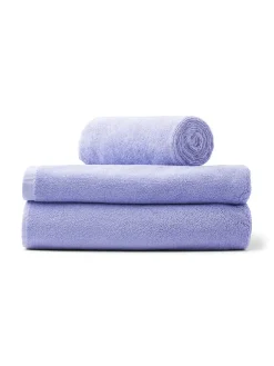 Bongusta Naram towel - Lavender Blue fra> Badeværelsestekstiler