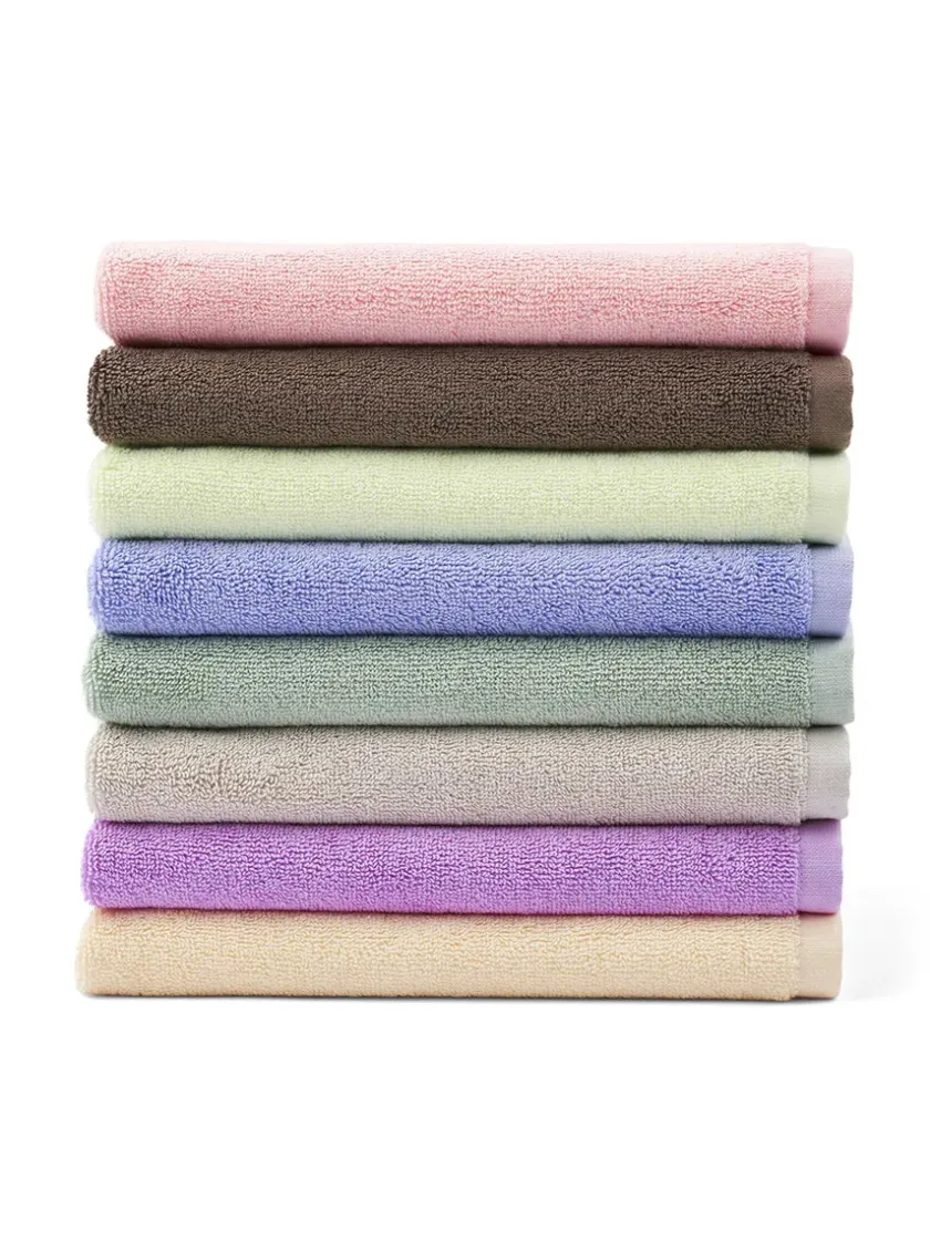 Bongusta Naram towel - Lavender Blue fra> Badeværelsestekstiler