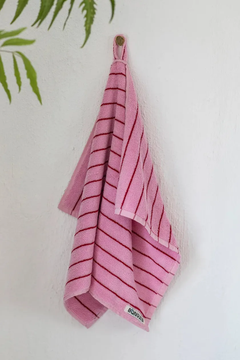 Bongusta Naram towel - Lavender Blue fra> Badeværelsestekstiler