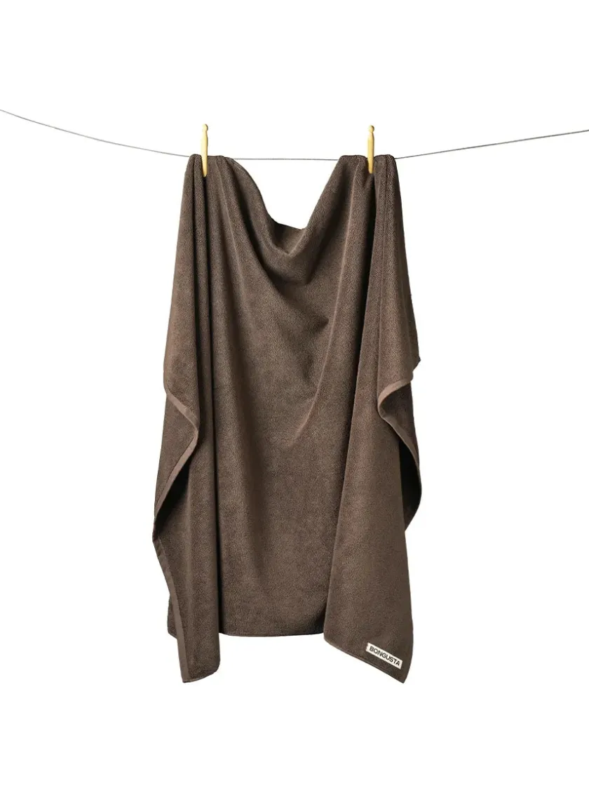 Bongusta Naram towel - Lavender Blue fra> Badeværelsestekstiler