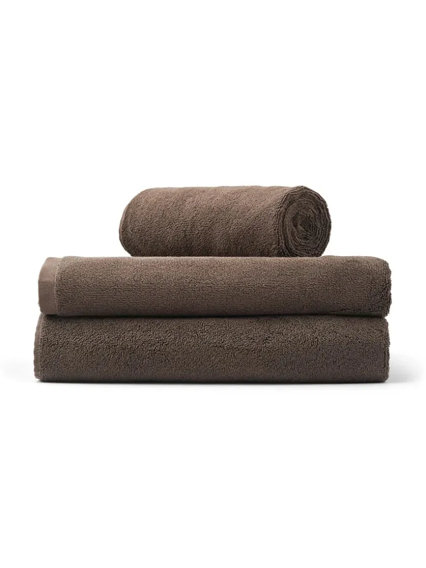 Bongusta Naram towel - Silver Sage fra> Badeværelsestekstiler