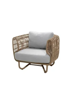 Cane-line Nest Loungestol, outdoor fra> Udendørs Loungemøbler|Havestole