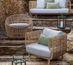 Cane-line Nest Loungestol, outdoor fra> Udendørs Loungemøbler|Havestole