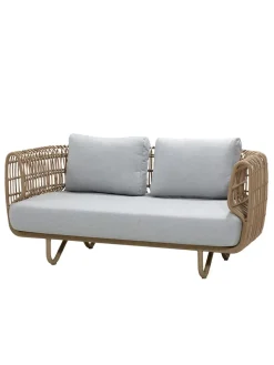 Cane-line Nest 2-Personers Loungesofa, outdoor fra> Udendørs Loungemøbler