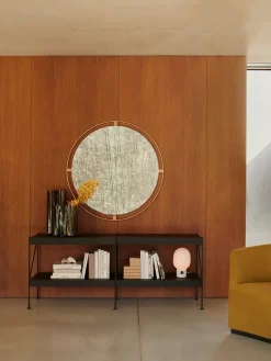 Audo Copenhagen Nimbus Mirror Ø110, brass fra> Spejle