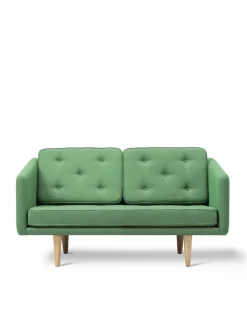Fredericia Furniture No. 1 Sofa 2-personer, re-wool af Børge Mogensen> Sofaer