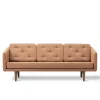 Fredericia Furniture No. 1 Sofa 3-personer, re-wool af Børge Mogensen> Sofaer