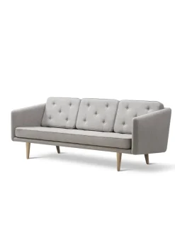 Fredericia Furniture No. 1 Sofa 3-personer, re-wool af Børge Mogensen><noscript><img width=