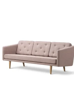 Fredericia Furniture No. 1 Sofa 3-personer, re-wool af Børge Mogensen><noscript><img width=