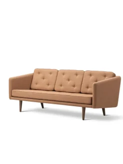Fredericia Furniture No. 1 Sofa 3-personer, re-wool af Børge Mogensen><noscript><img width=