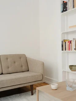 Fredericia Furniture No. 1 Sofa 3-personer, re-wool af Børge Mogensen><noscript><img width=