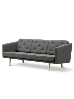 Fredericia Furniture No. 1 Sofa 3-personers, Fiord af Børge Mogensen><noscript><img width=