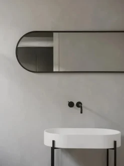 Audo Copenhagen Norm Wall Mirror, Oval fra> Spejle