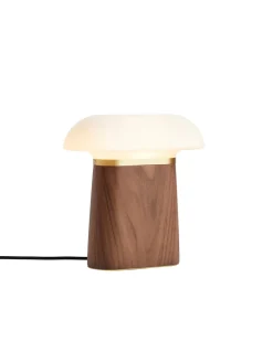Woud Nova Table Lamp, walnut fra> Spots