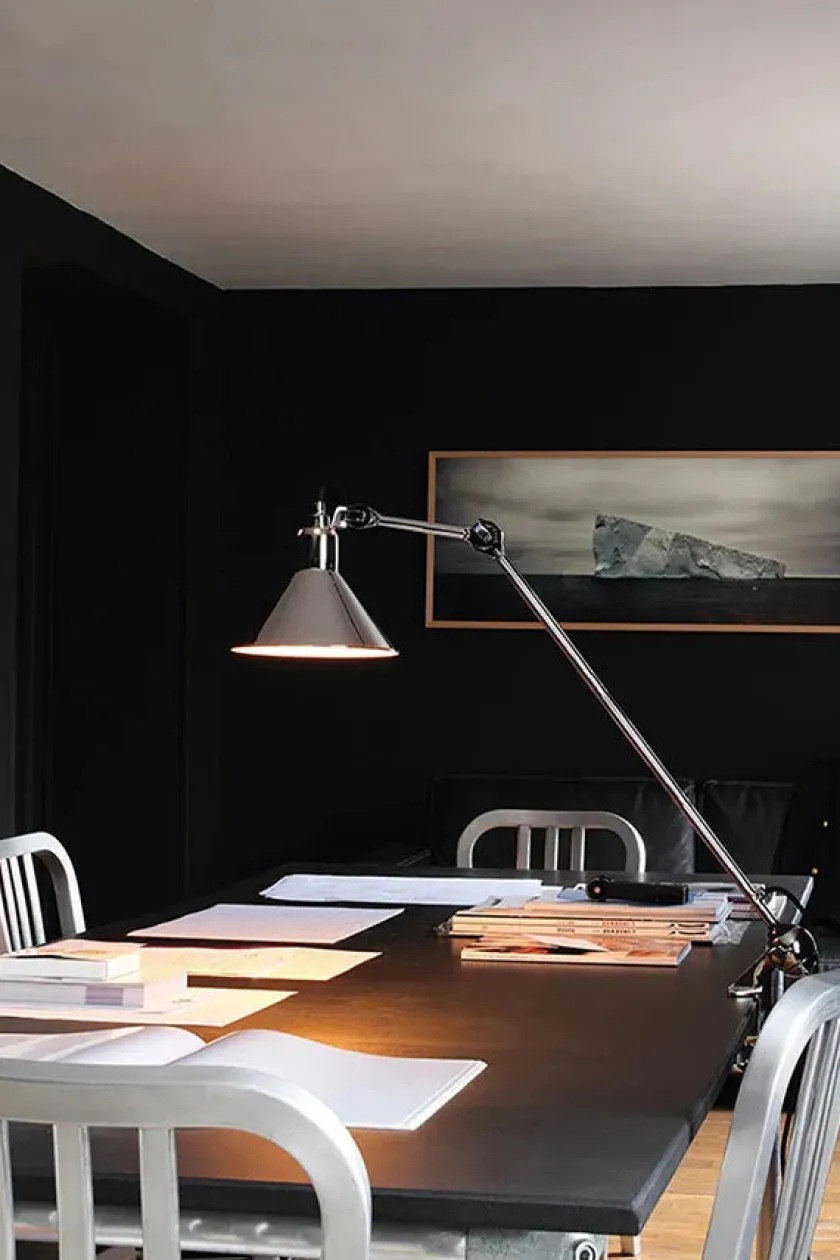 Lampe Gras Nr. 201 bordlampe fra> Skrivebordslamper|Spots