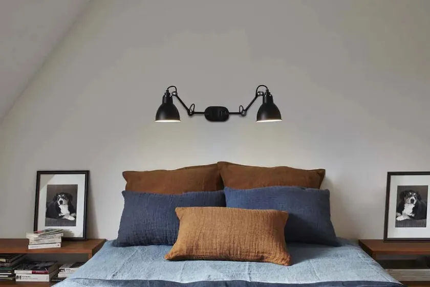 Lampe Gras Nr. 204 Dobbelt Væglampe fra> Væglamper|Spots