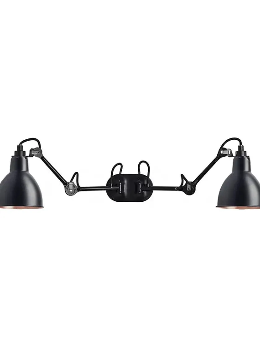 Lampe Gras Nr. 204 Dobbelt Væglampe fra> Væglamper|Spots