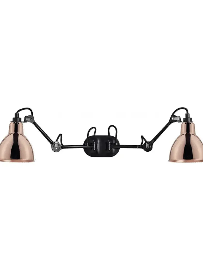 Lampe Gras Nr. 204 Dobbelt Væglampe fra> Væglamper|Spots