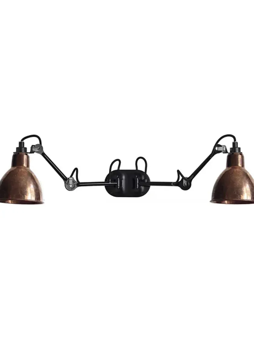 Lampe Gras Nr. 204 Dobbelt Væglampe fra> Væglamper|Spots