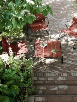 Mater Ocean Loungestol, burnt red fra> Udendørs Loungemøbler|Havestole