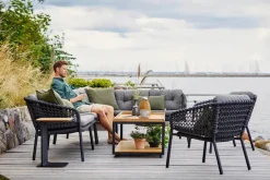 Cane-line Ocean Loungestol, Soft Rope fra><noscript><img width=
