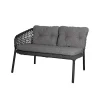 Cane-line Ocean 2-pers. Sofa, højre modul, Soft Rope fra> Udendørs Loungemøbler